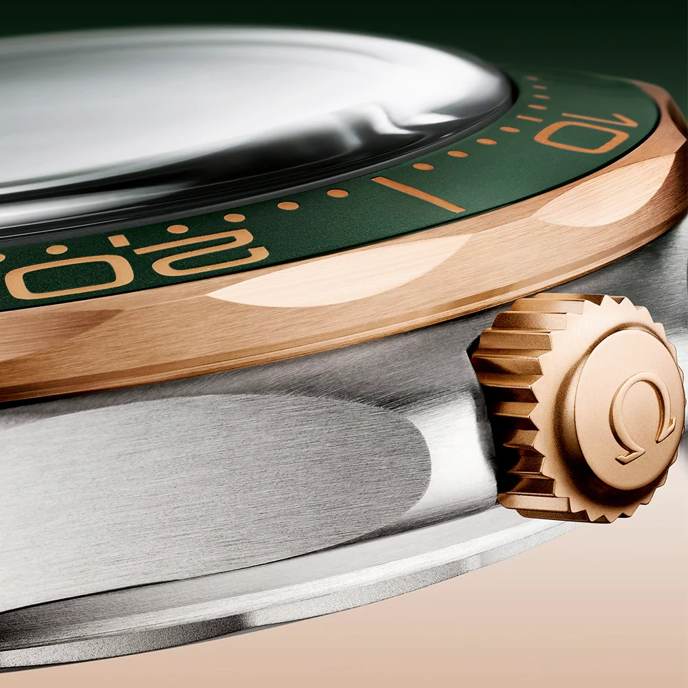 Seamaster Diver 300m 42mm 18ct Bronze Gold & Titanium Bracelet Watch - Image 6