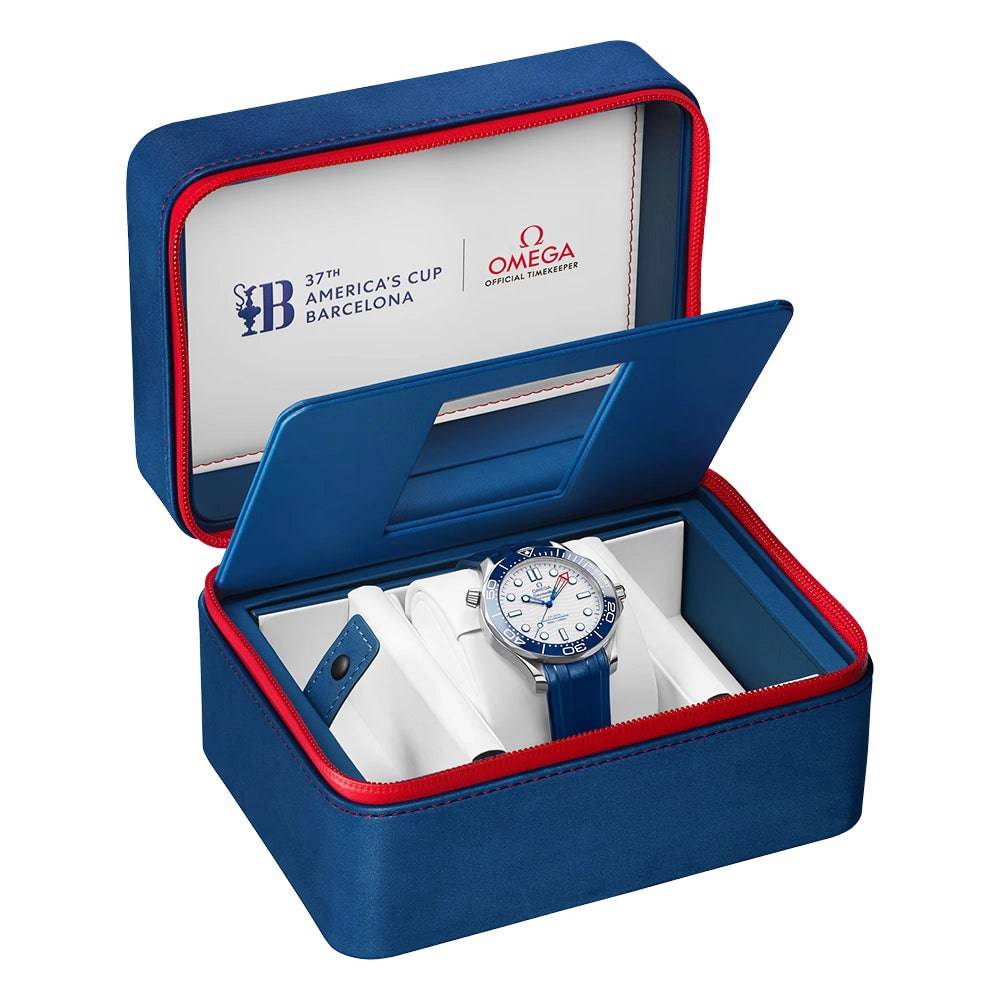 Seamaster Diver 300m 42mm America's Cup Edition Strap Watch - Image 2