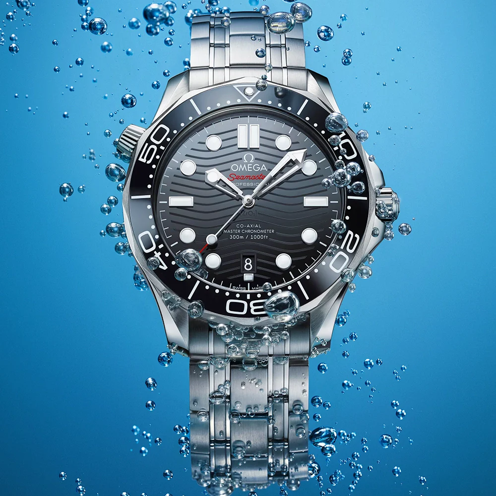 Seamaster Diver 300m 42mm Black Dial Men's Bracelet Watch - Image 3