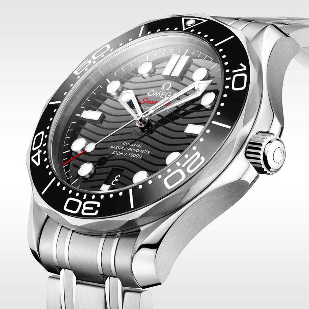 Seamaster Diver 300m 42mm Black Dial Men's Bracelet Watch - Image 4