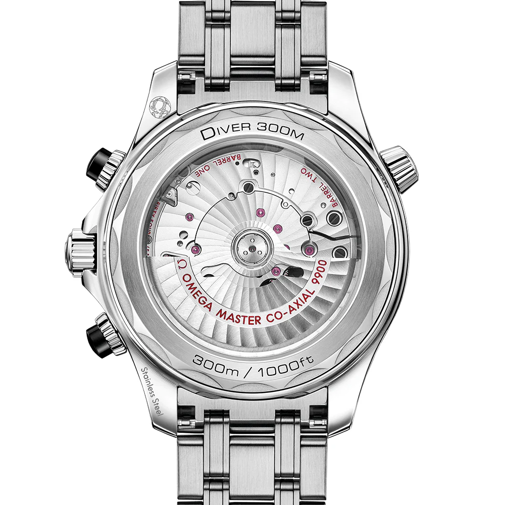 Seamaster Diver 300m 44mm Black Dial Automatic Bracelet Watch - Image 6