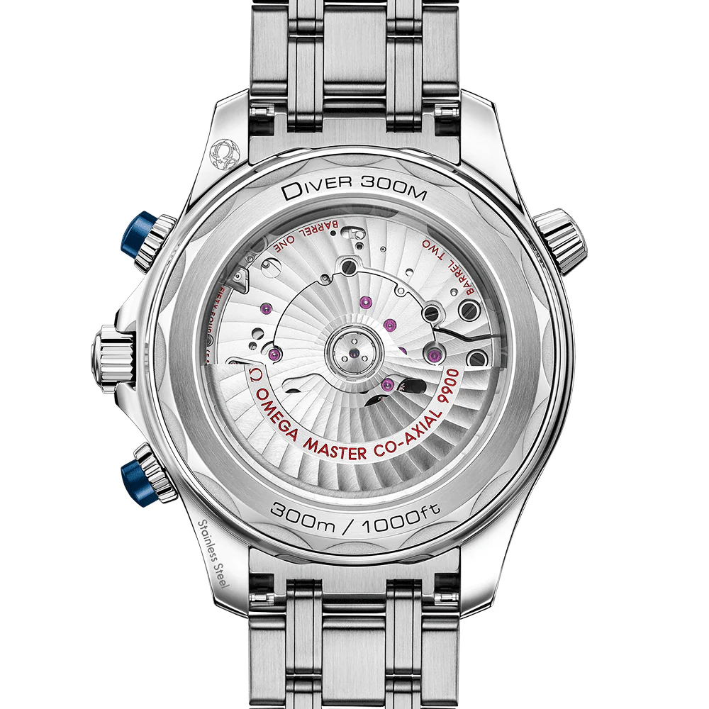 Seamaster Diver 300m 44mm Blue Dial Automatic Bracelet Watch - Image 8