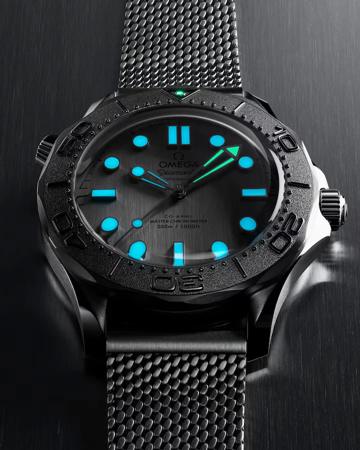Seamaster Diver 300m 42mm Grey Dial Mens Mesh Bracelet Watch - Image 7