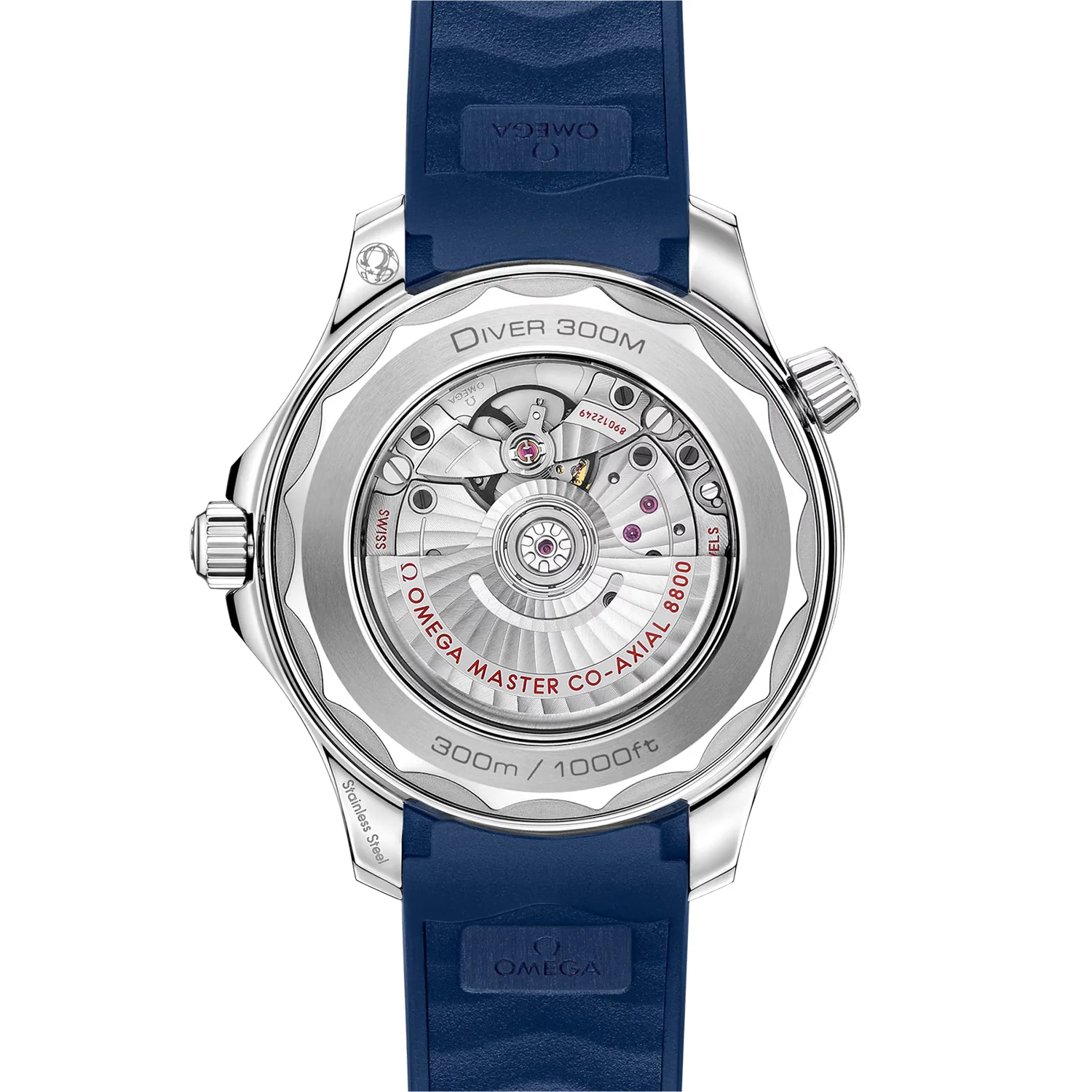 Seamaster Diver 300m 42mm Grey Dial & Rubber Strap Men's Watch - Image 6