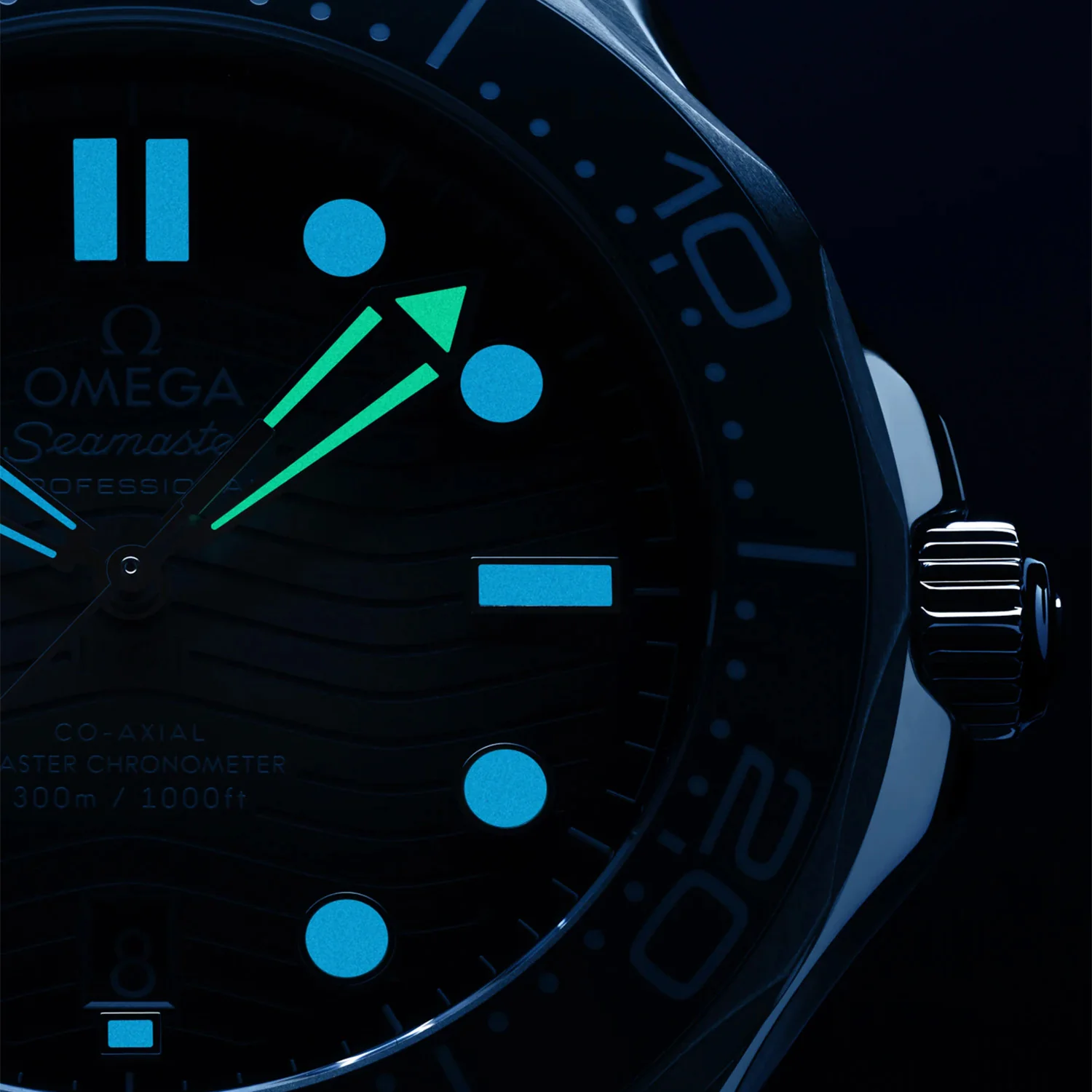 Seamaster Diver 300m 42mm Summer Blue Dial Men's Bracelet Watch - Image 3