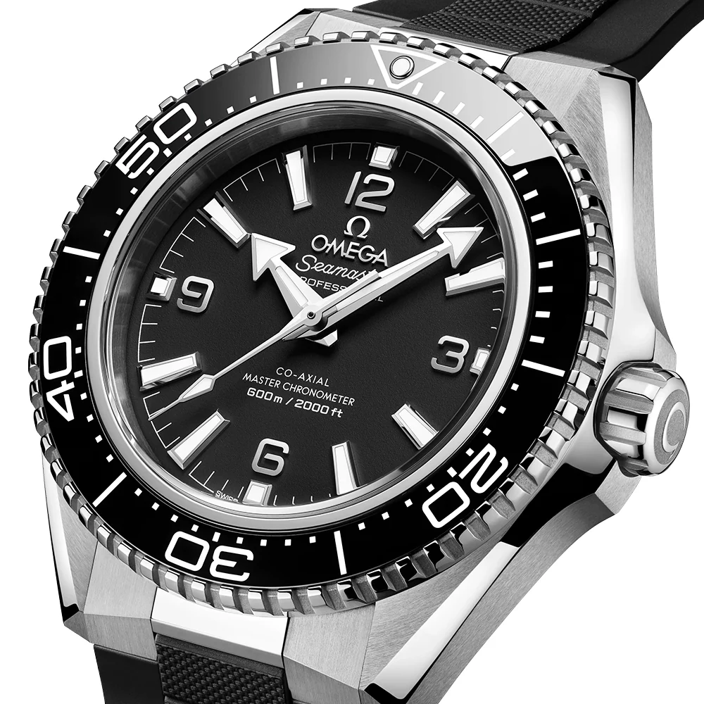 Seamaster Planet Ocean 600m 42mm Black Dial & Bezel Strap Watch - Image 3