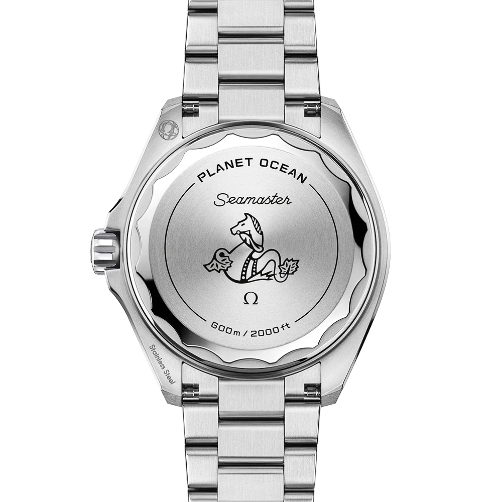Seamaster Planet Ocean 600m 42mm Black Dial & Blue Bezel Bracelet Watch - Image 7