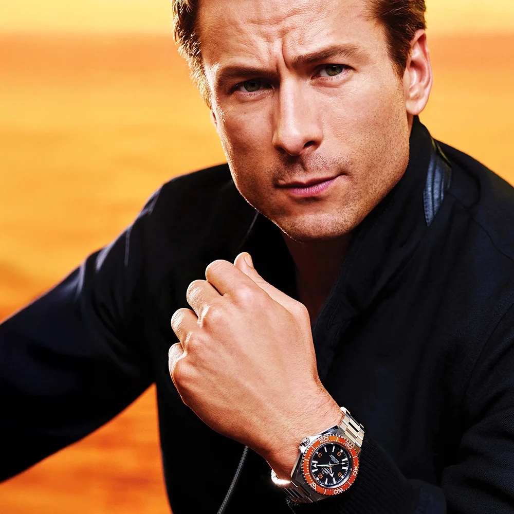 Seamaster Planet Ocean 600m 42mm Black Dial & Orange Bezel Bracelet Watch - Image 3