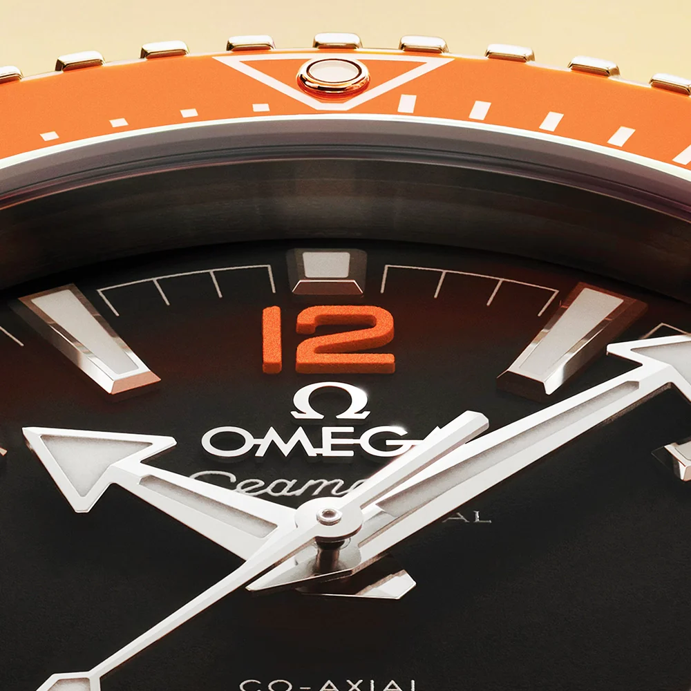 Seamaster Planet Ocean 600m 42mm Black Dial & Orange Bezel Bracelet Watch - Image 5