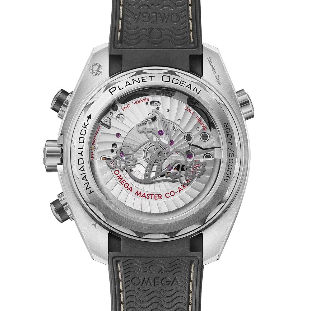 Seamaster Planet Ocean 600m Chronograph Grey Dial & Bezel Strap Watch - Image 3