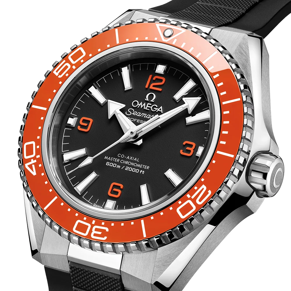 Seamaster Planet Ocean 600m 42mm Black Dial & Orange Bezel Watch - Image 4