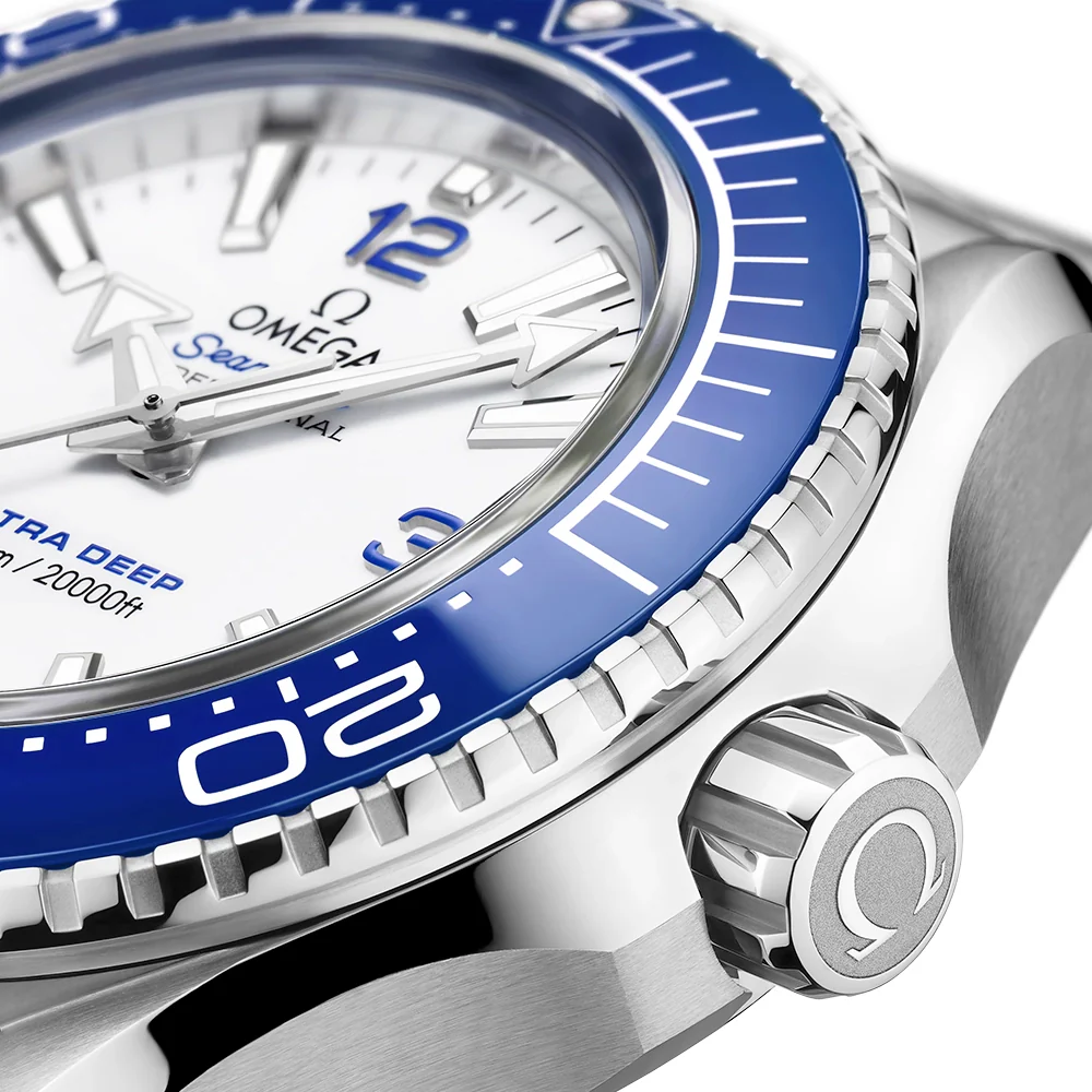 Seamaster Planet Ocean Ultra Deep 6000m White Dial Bracelet Watch - Image 4