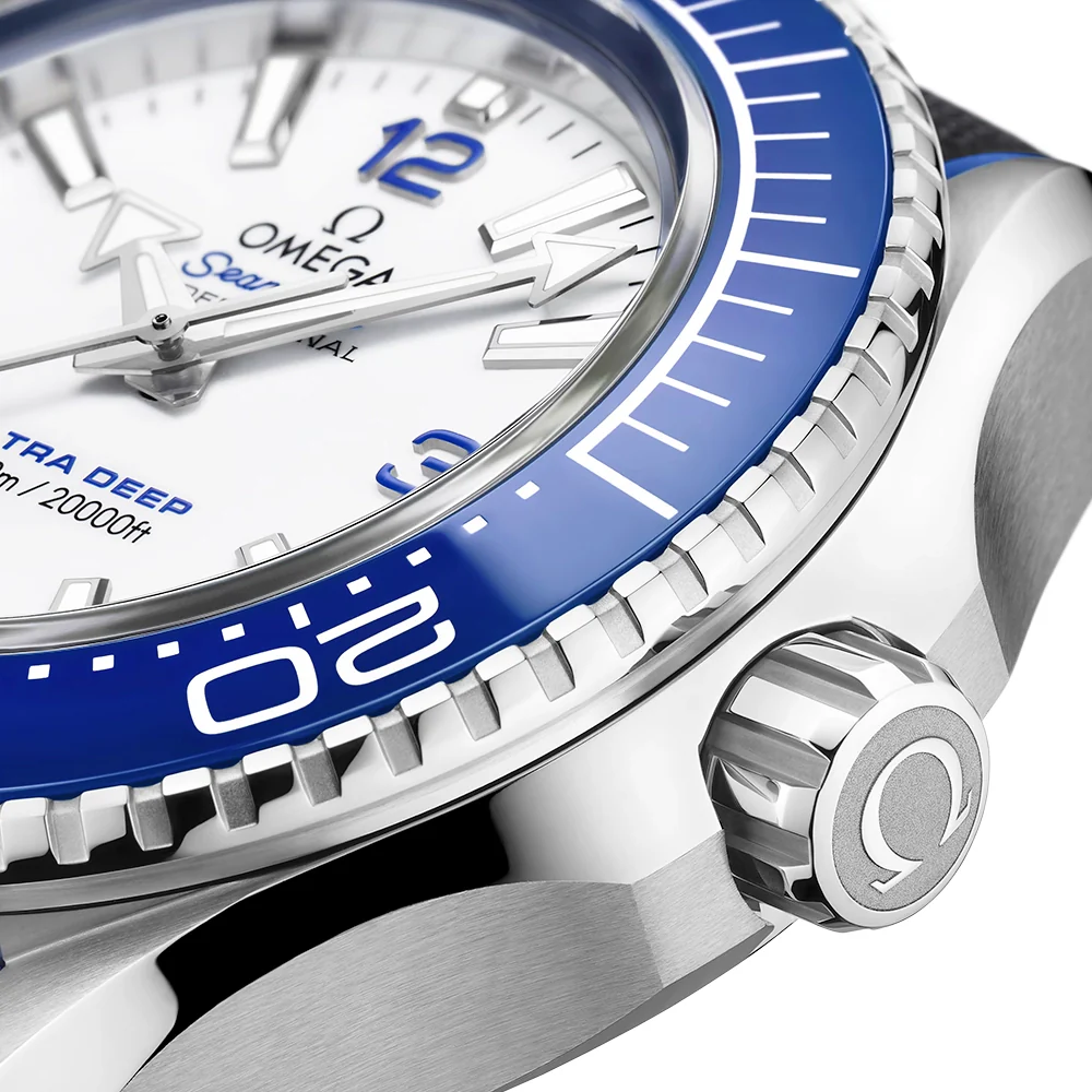 Seamaster Planet Ocean Ultra Deep 6000m White Dial Strap Watch - Image 3