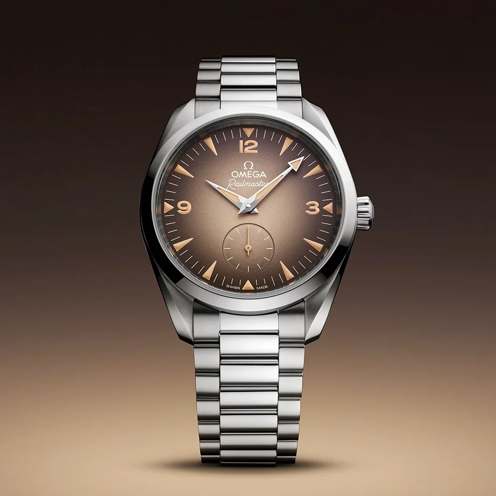 Seamaster Railmaster Small Seconds 38mm Brown Dial Bracelet Watch - Image 5