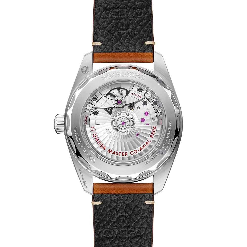 Seamaster Railmaster Small Seconds 38mm Brown Dial Strap Watch - Image 4