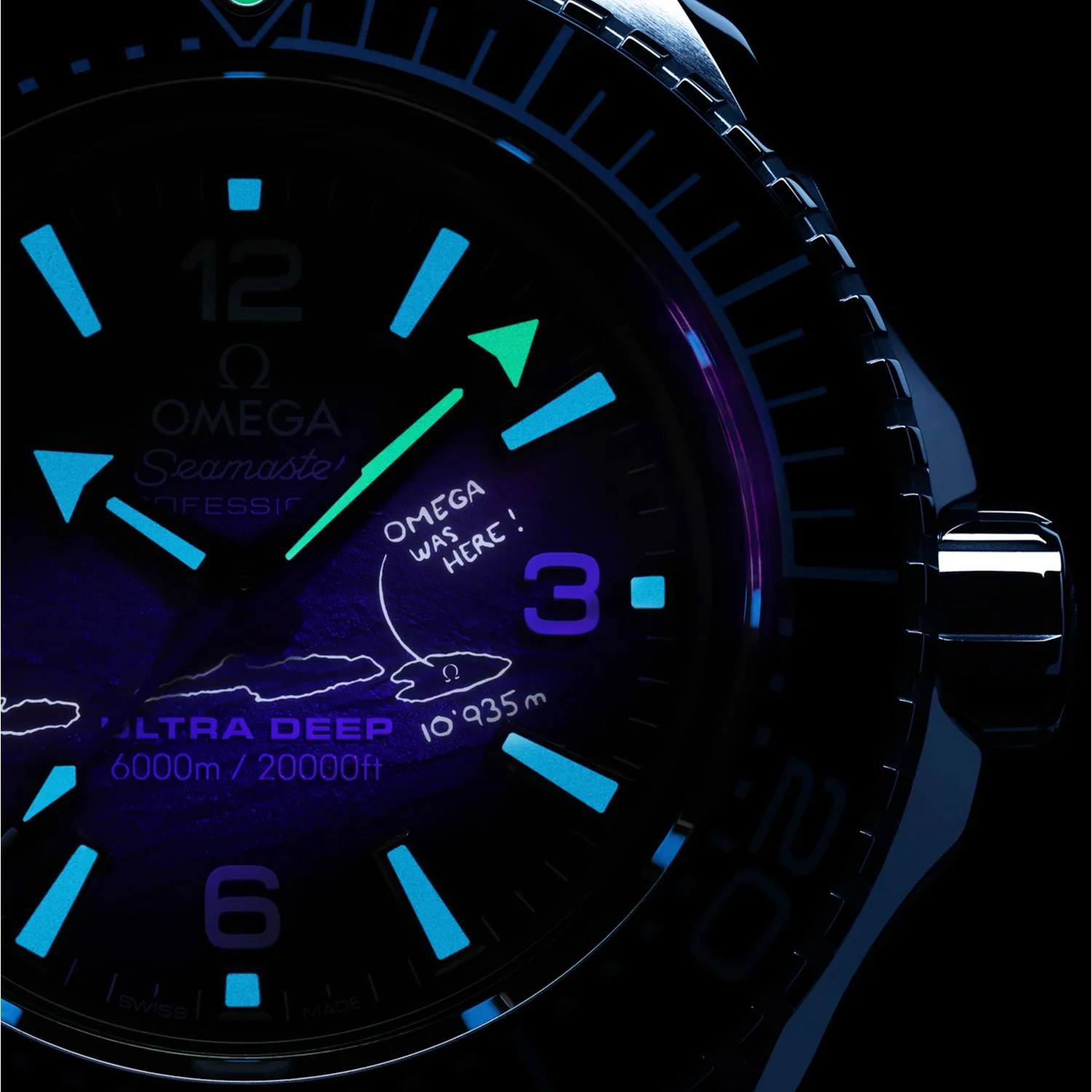 Seamaster Planet Ocean Ultra Deep 6000m 45.5mm Summer Blue Dial Watch - Image 2
