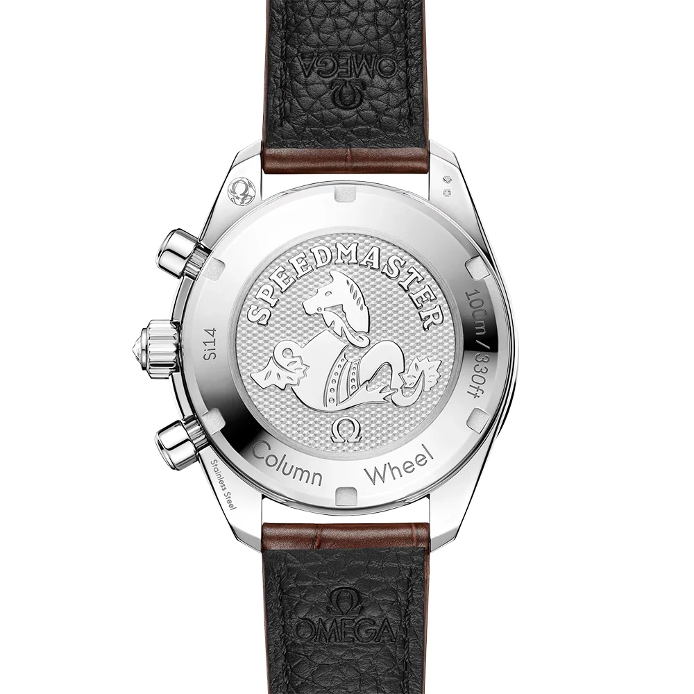 Speedmaster 38mm Brown Dial & Diamond Set Chronograph Watch - Image 7