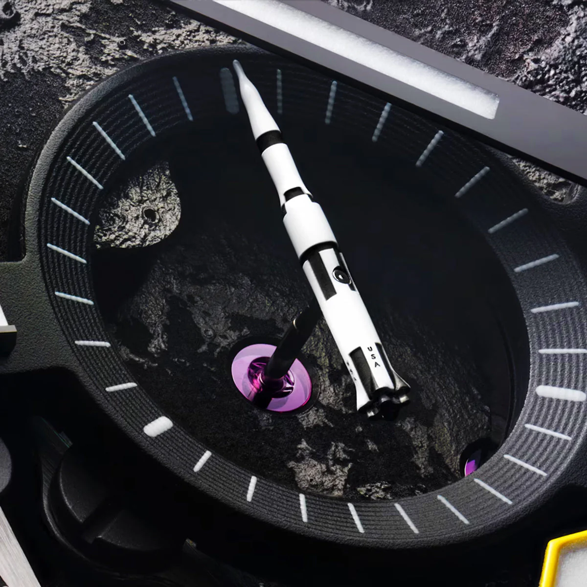 Speedmaster "Dark Side of the Moon" Apollo 8 Black Ceramic Men's Watch - Image 4