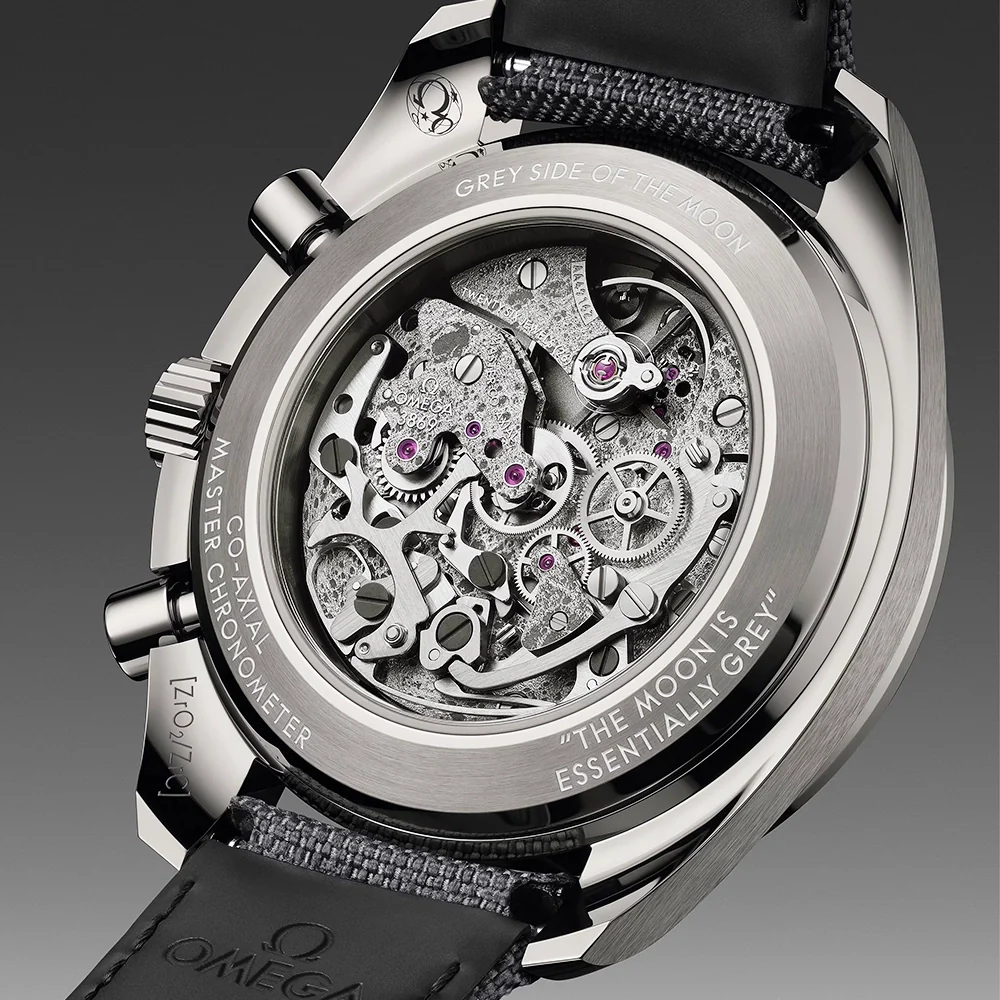 Speedmaster "Grey Side of the Moon" Ceramic Fabric Strap Watch - Image 4