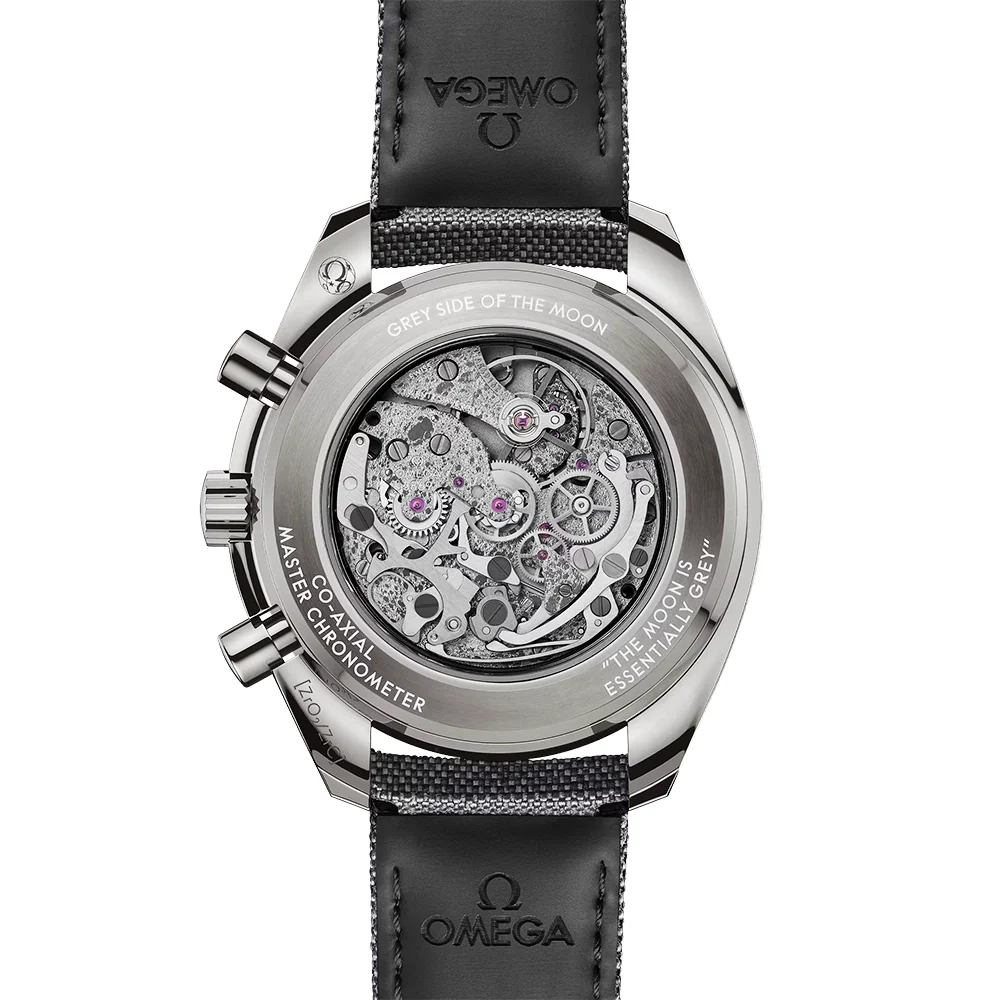 Speedmaster "Grey Side of the Moon" Ceramic Fabric Strap Watch - Image 5