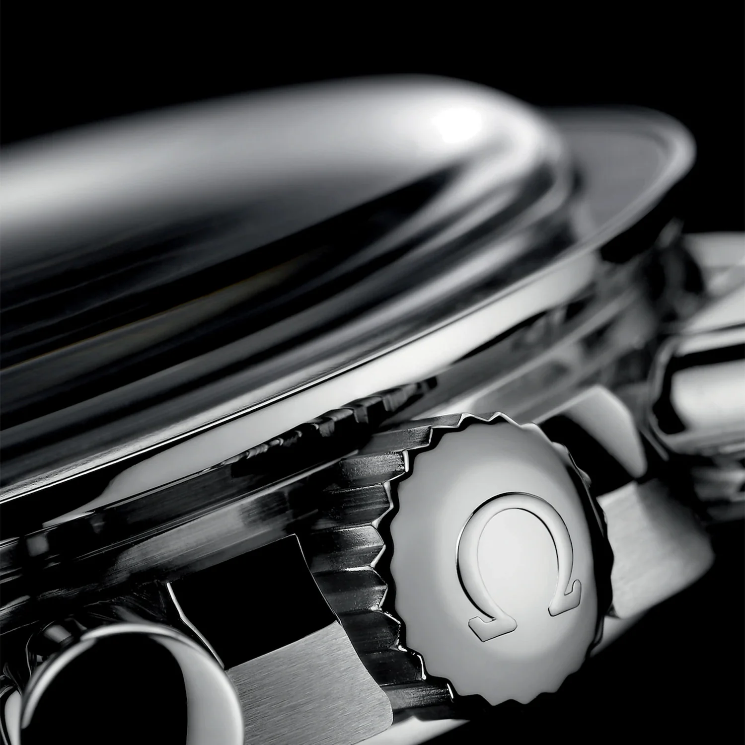 Speedmaster Moonwatch 42mm Hesalite Glass Men's Bracelet Watch - Image 3