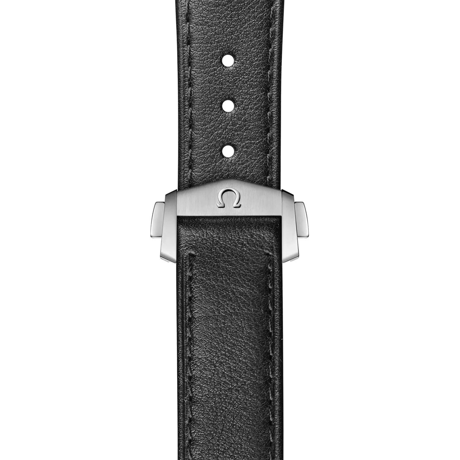 Speedmaster Moonwatch 42mm Men's Leather Strap Chronograph Watch - Image 4