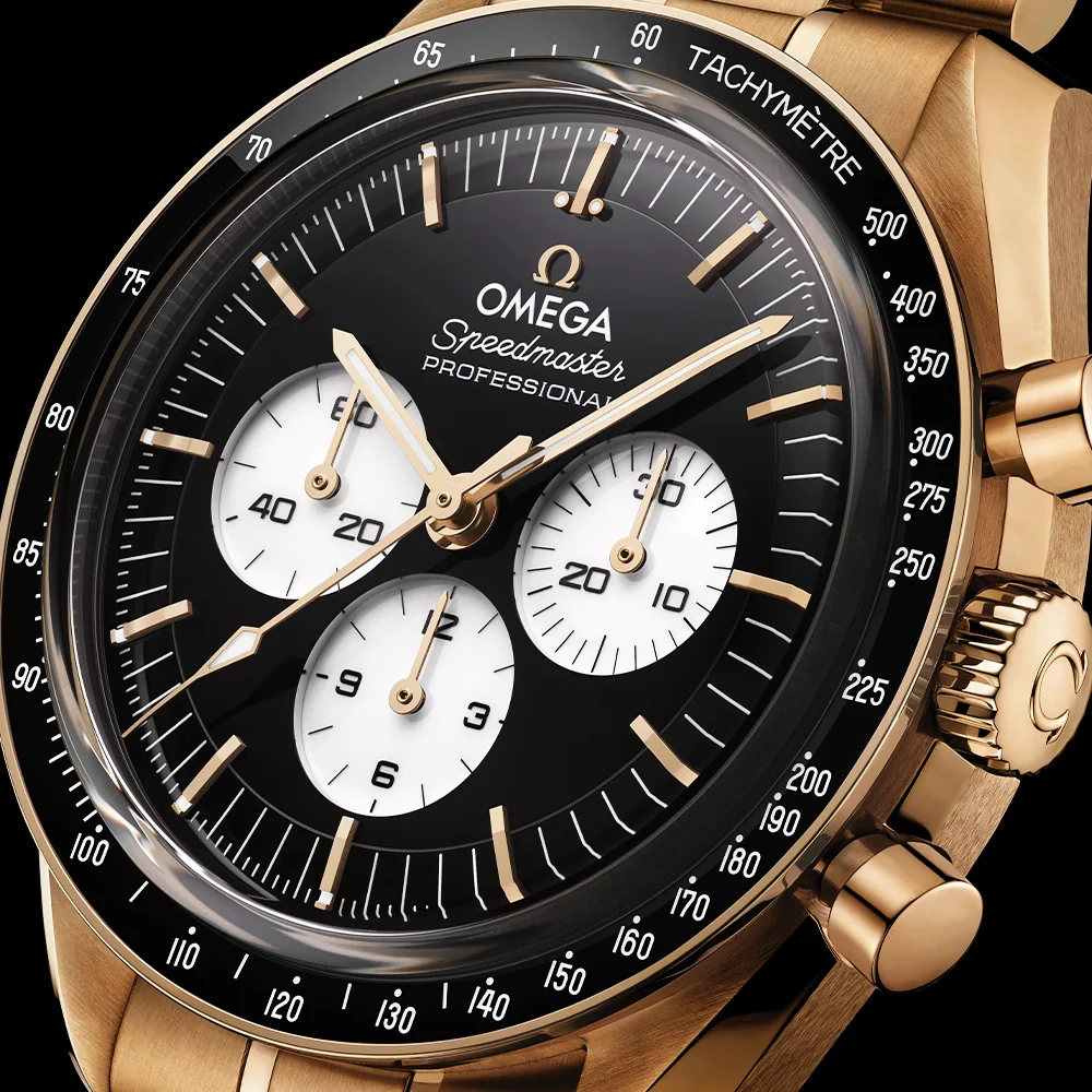Speedmaster Moonwatch Moonshine Gold Reverse Dial Bracelet Watch - Image 2