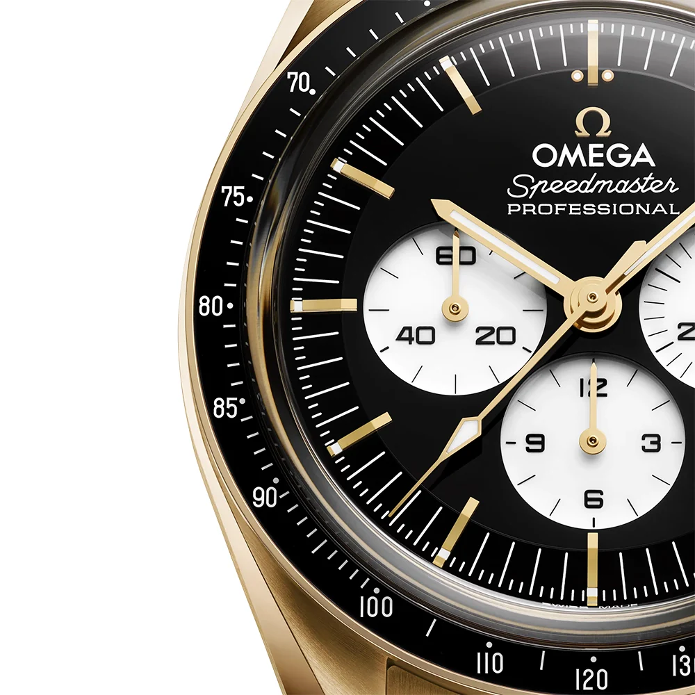 Speedmaster Moonwatch Moonshine Gold Reverse Dial Bracelet Watch - Image 3