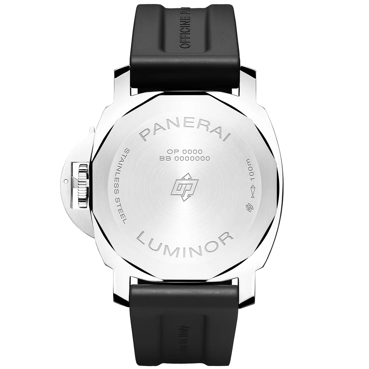 Luminor Base Logo 44mm Black Dial Men's Watch - Image 3