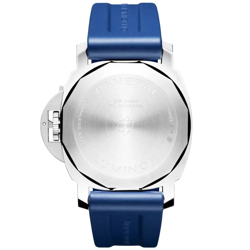 Luminor Base Logo 44mm Blue Dial Men's Watch - Image 4