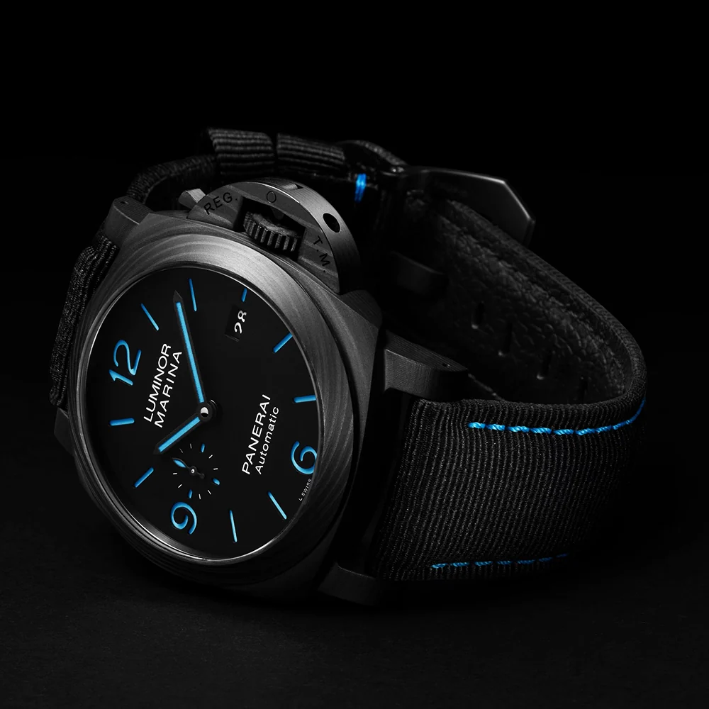 Luminor Marina Carbotech 44mm Matte Black Dial Automatic Watch - Image 4