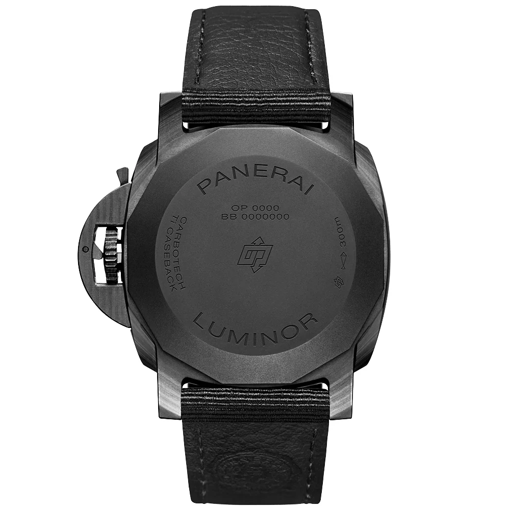 Luminor Marina Carbotech 44mm Matte Black Dial Automatic Watch - Image 5