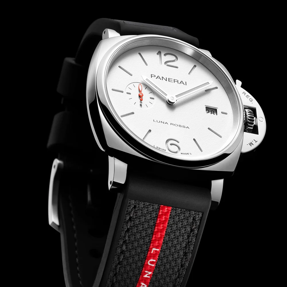 Luminor Due 42mm Luna Rossa Edition White Dial Mens Watch - Image 4