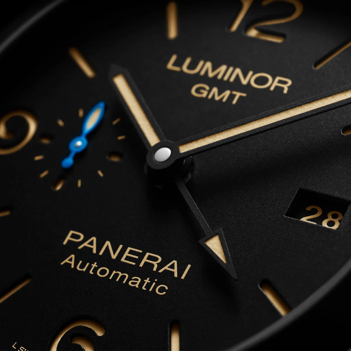 Luminor GMT 44mm Black Ceramic Men's Automatic Watch - Image 2