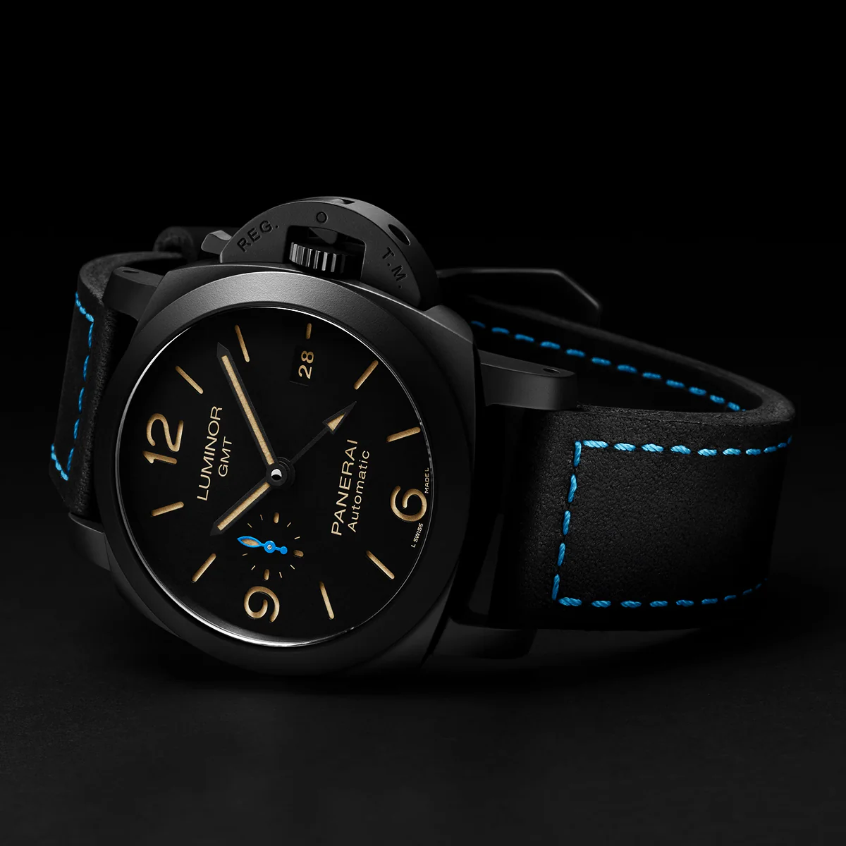 Luminor GMT 44mm Black Ceramic Men's Automatic Watch - Image 3
