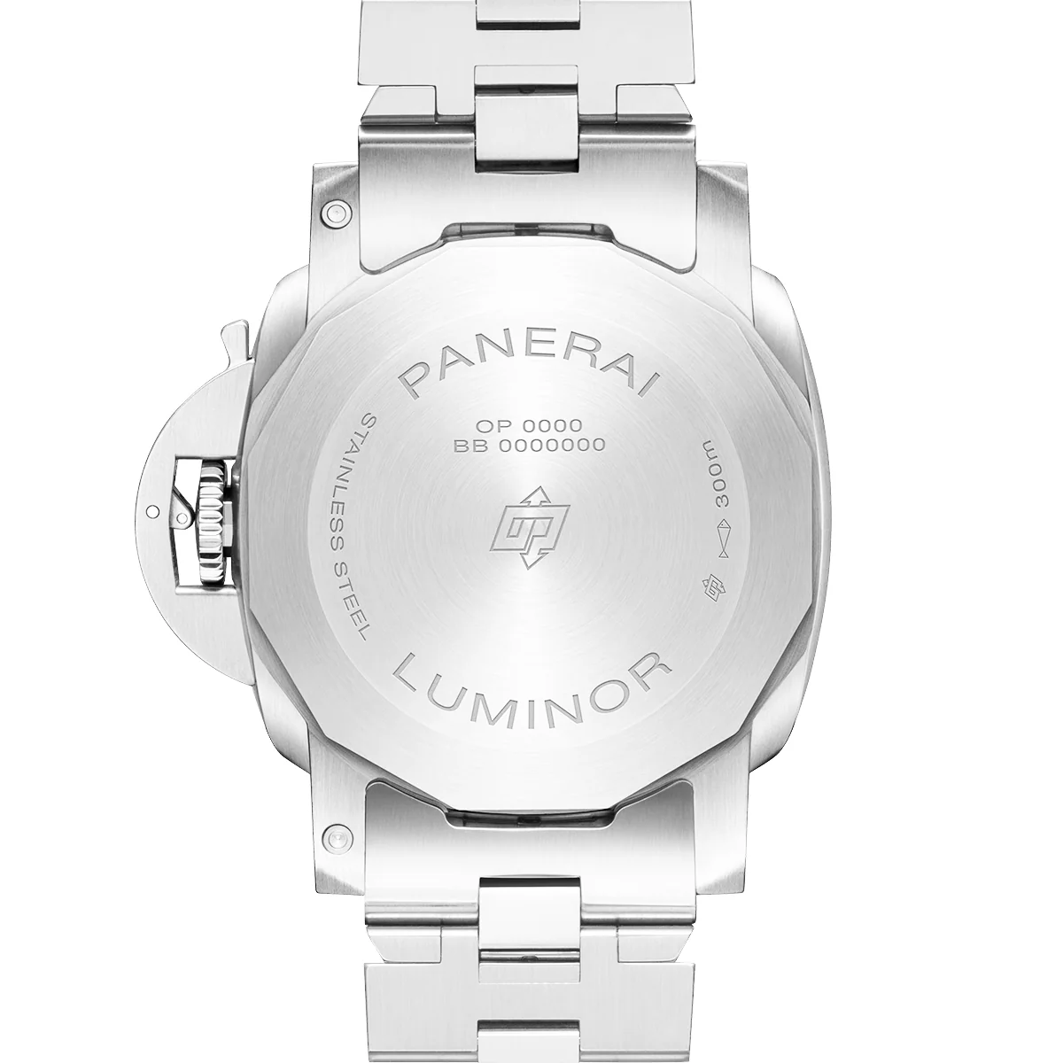 Luminor Marina 44mm White Dial Men's Bracelet Watch - Image 3