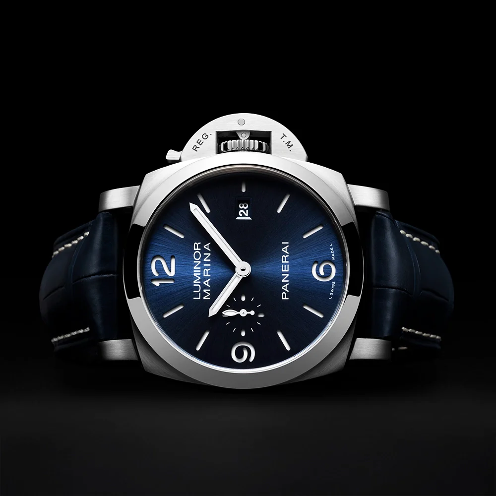 Luminor Marina Steel Blue Dial 44mm Automatic Strap Watch - Image 3