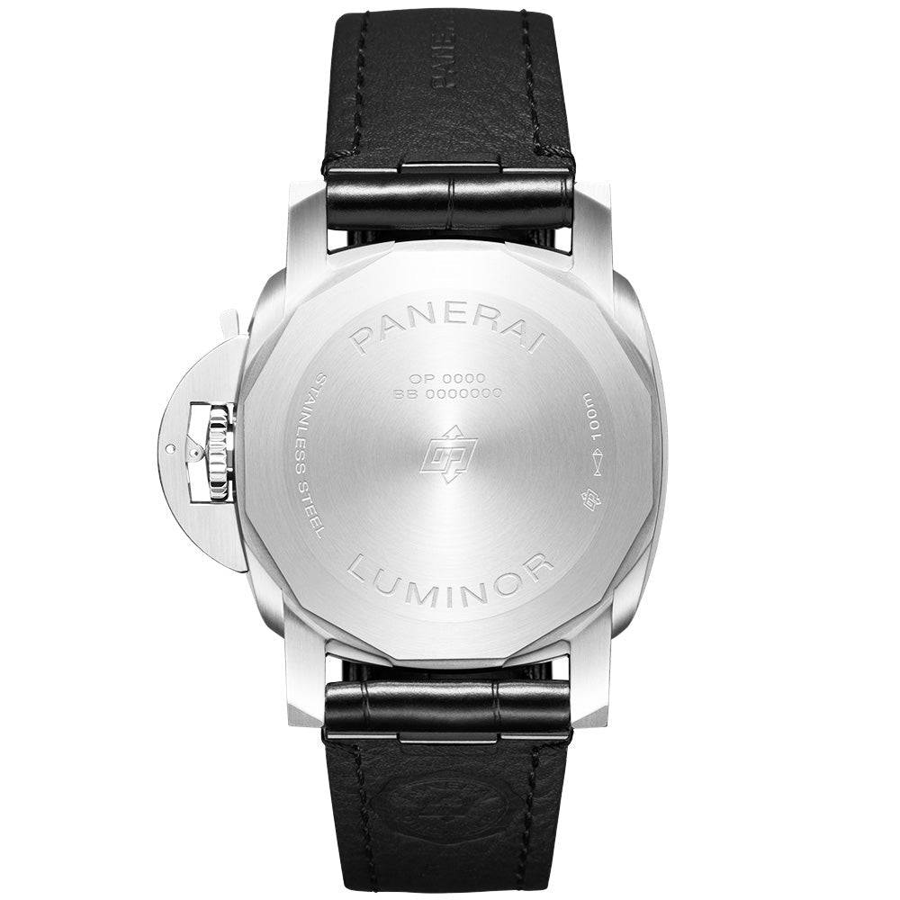 Luminor Marina Quaranta 40mm White Dial Automatic Strap Watch - Image 4
