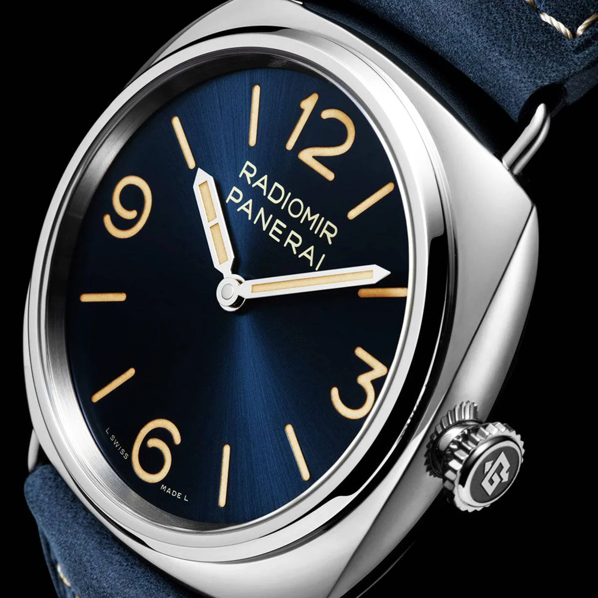 Radiomir Officine 45mm Blue Dial Manual-Wind Watch - Image 3