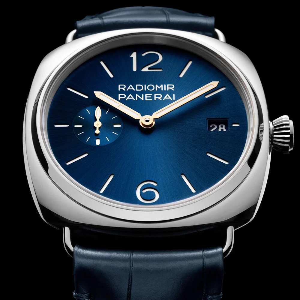 Radiomir Quaranta 40mm Blue Sunray Dial Automatic Watch - Image 2