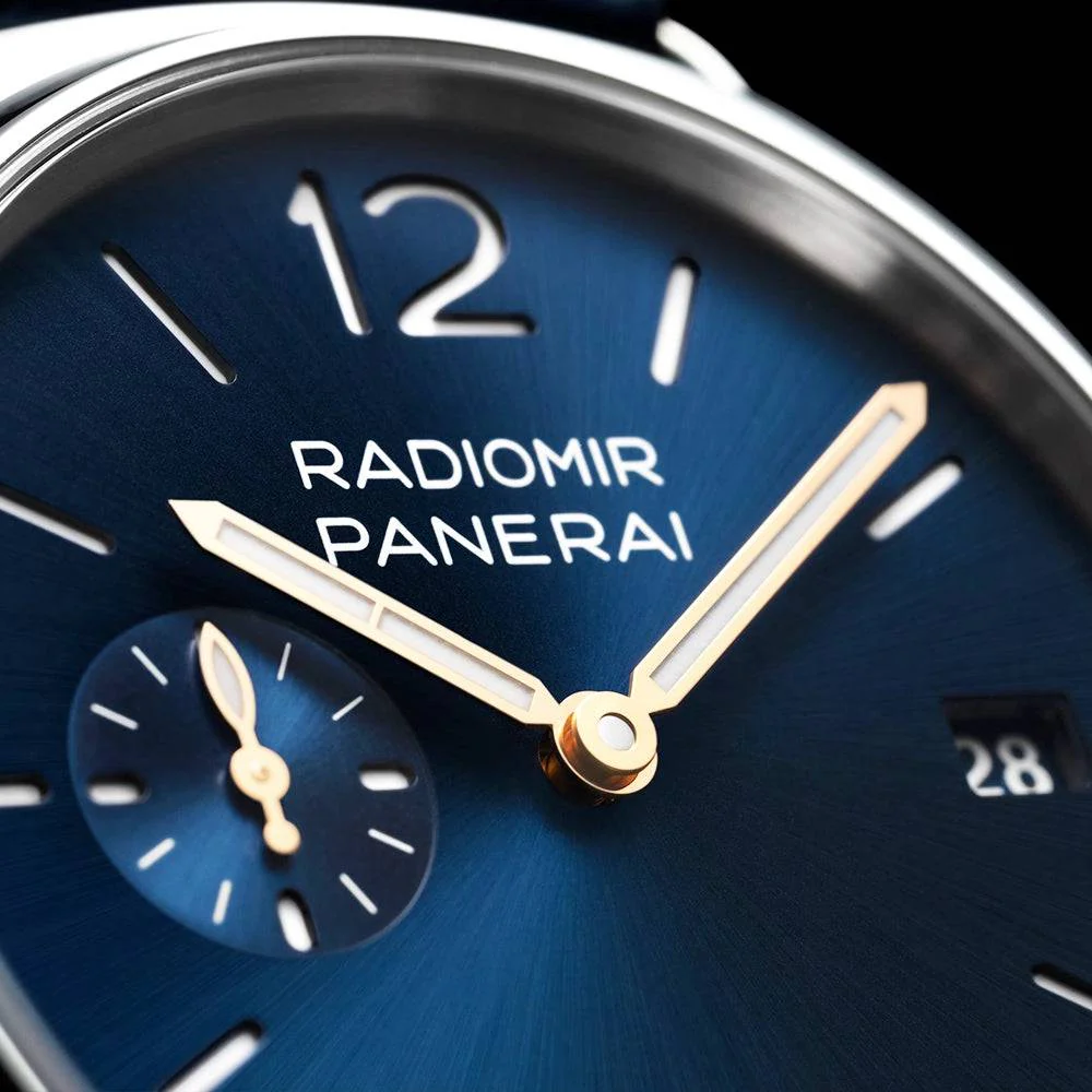 Radiomir Quaranta 40mm Blue Sunray Dial Automatic Watch - Image 3