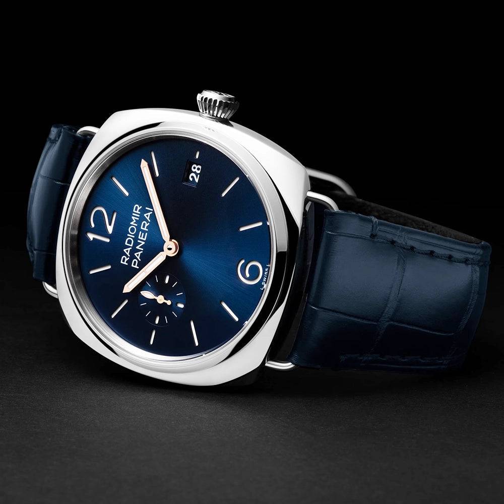 Radiomir Quaranta 40mm Blue Sunray Dial Automatic Watch - Image 4