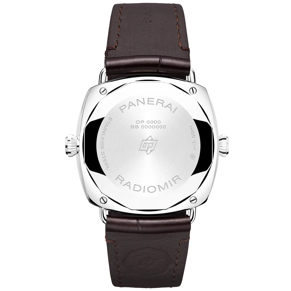 Radiomir Quaranta 40mm White/Gold Dial Automatic Strap Watch - Image 5