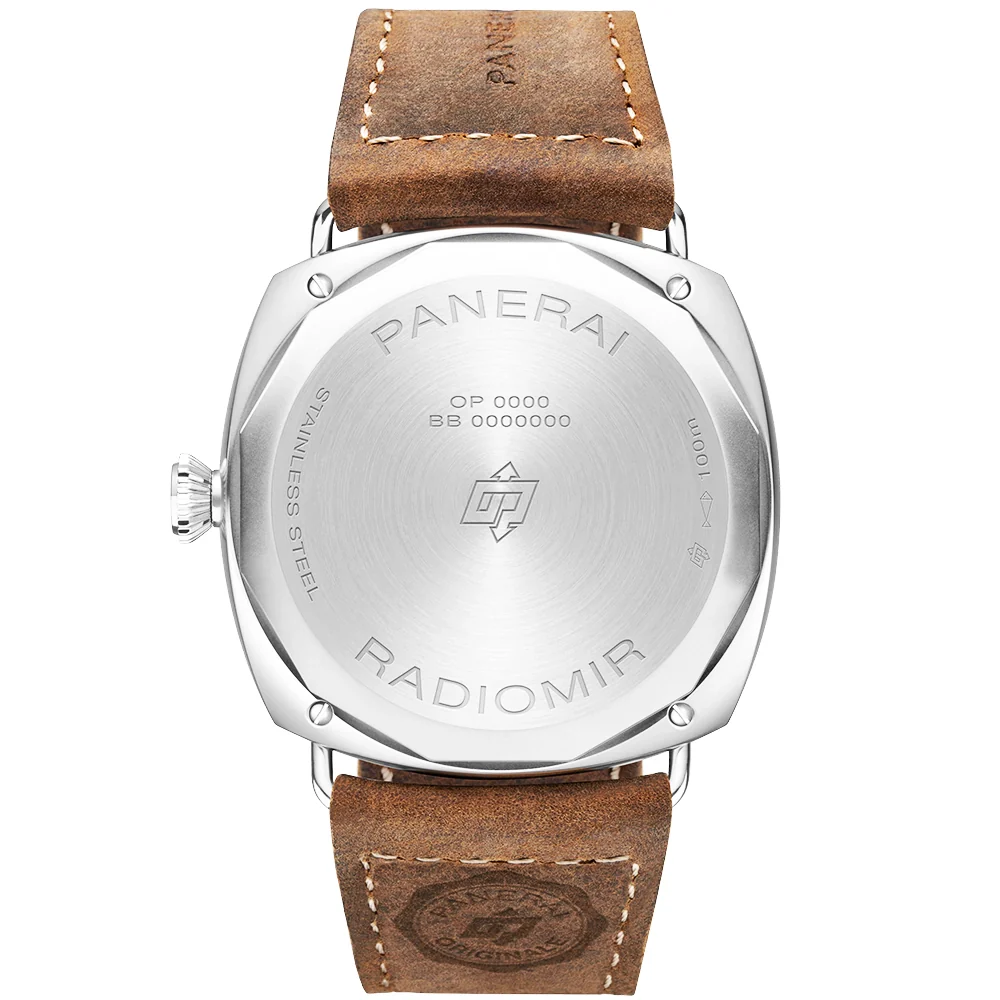 Radiomir Tre Giorni 45mm Beige Dial Mens Manual-Wind Watch - Image 5