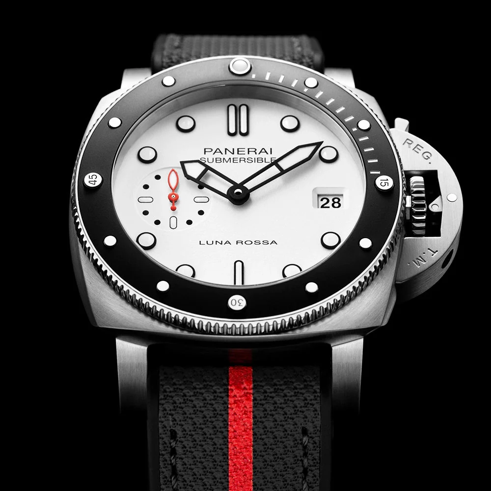 Submersible Luna Rossa 42mm White Dial Men's Automatic Watch - Image 5