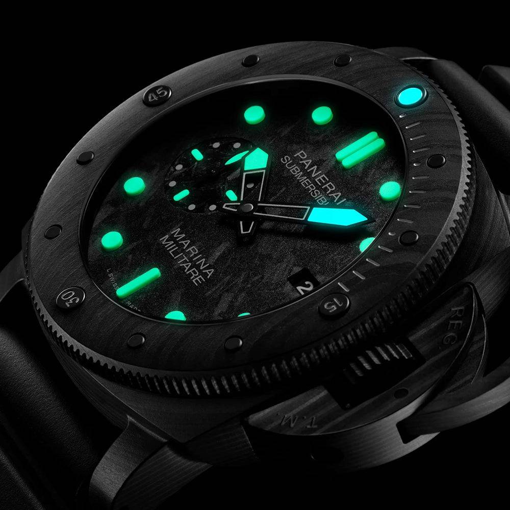 Submersible Marina Militaire 47mm Men's Carbotech Watch - Image 2