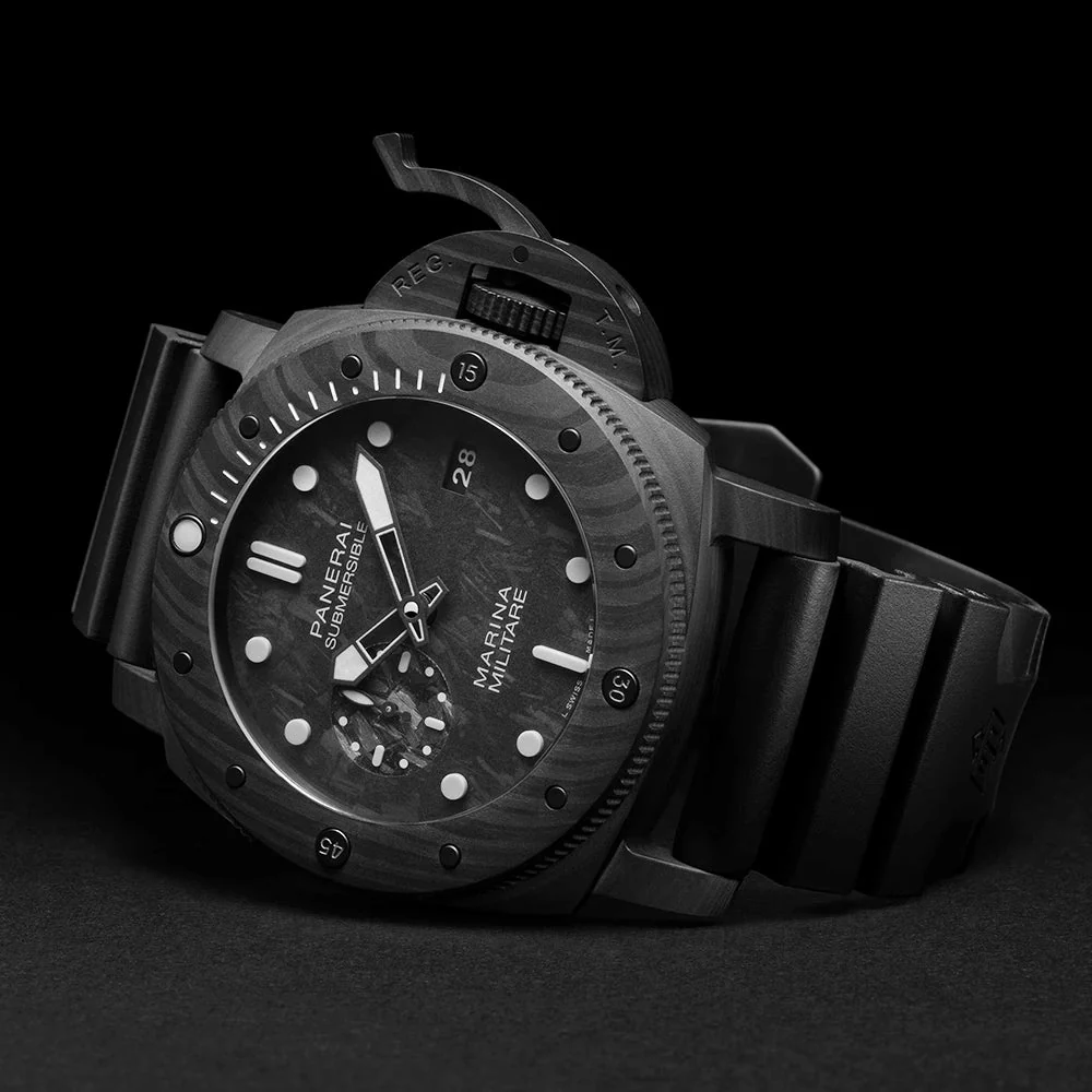 Submersible Marina Militaire 47mm Men's Carbotech Watch - Image 3