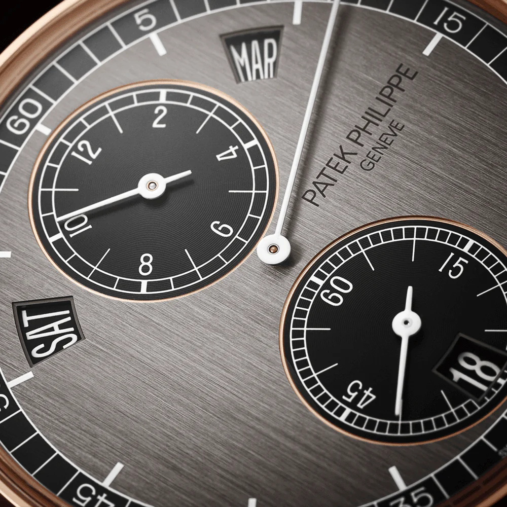Complications 18ct Rose Gold Annual Calendar Regulator Watch - Image 2