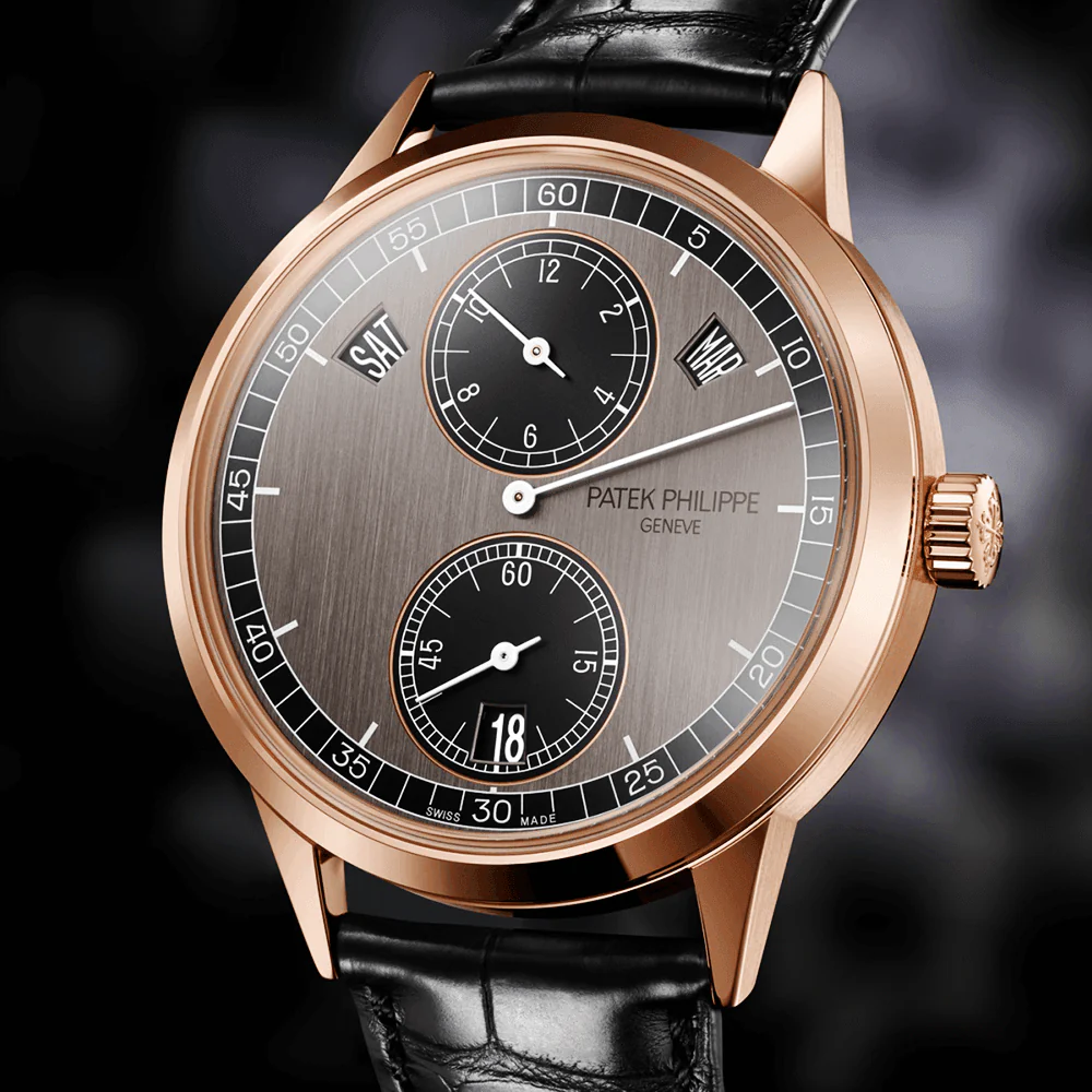 Complications 18ct Rose Gold Annual Calendar Regulator Watch - Image 3