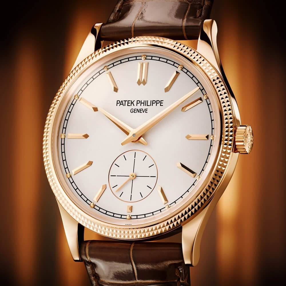 Calatrava 39mm 18ct Rose Gold Silver Dial Manual-Wind Watch - Image 2